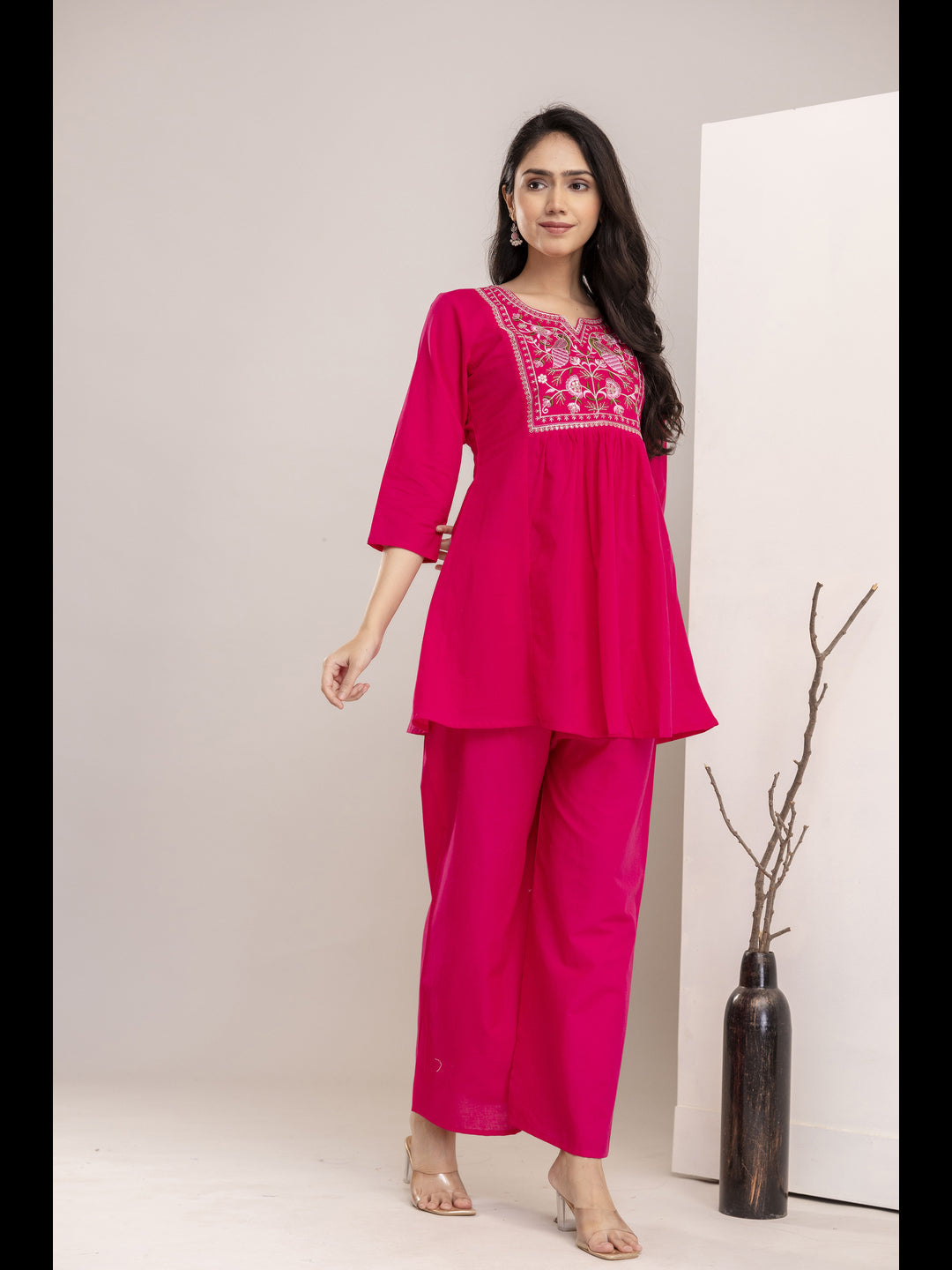 Pink Embellished Co-Ord Sets