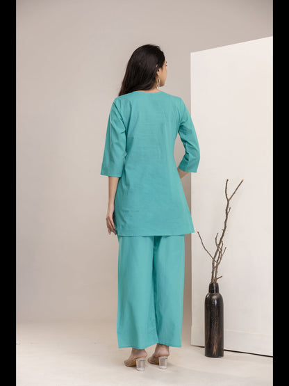 Sky Embellished Co-Ord Sets