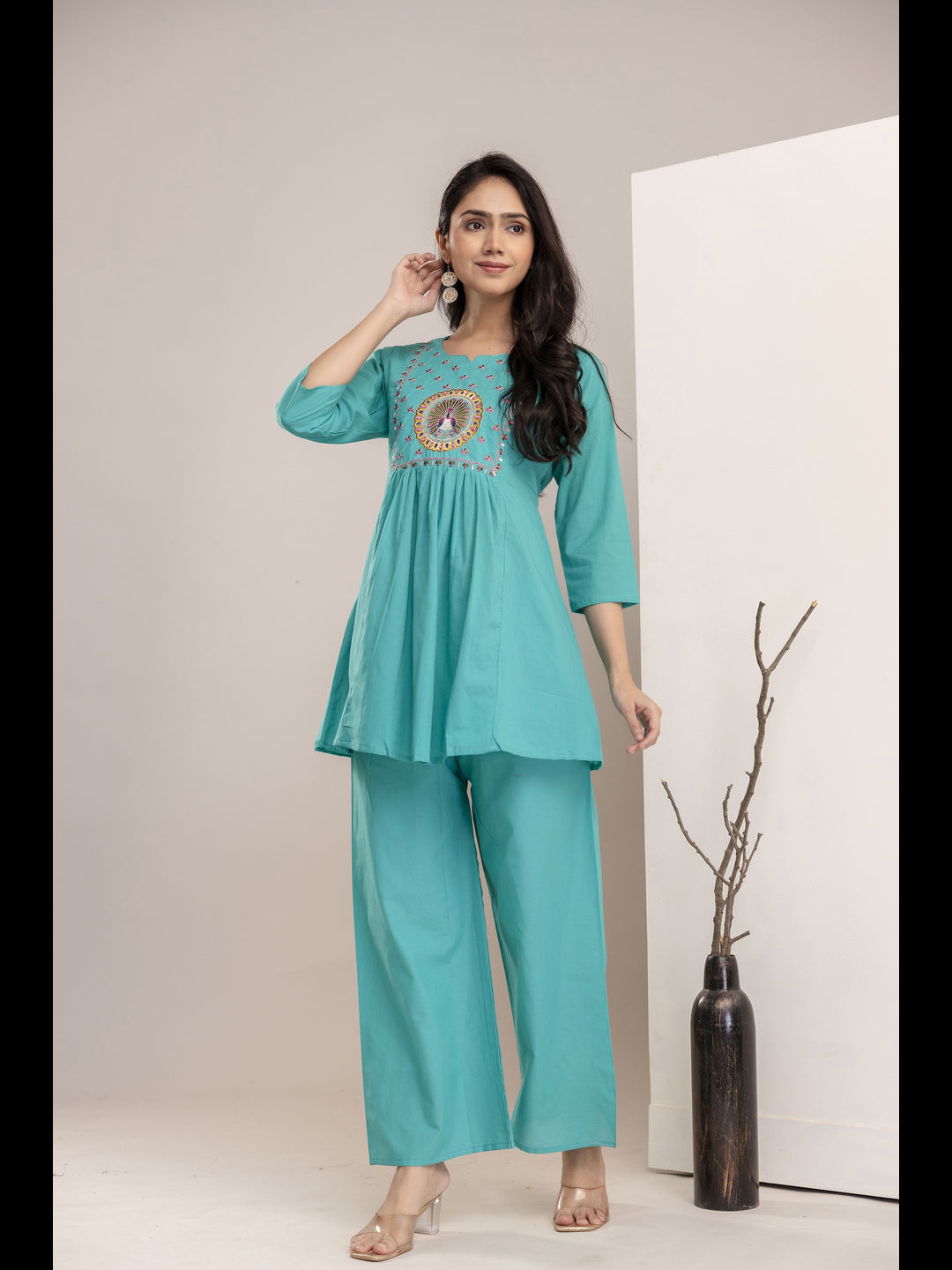 Sky Embellished Co-Ord Sets