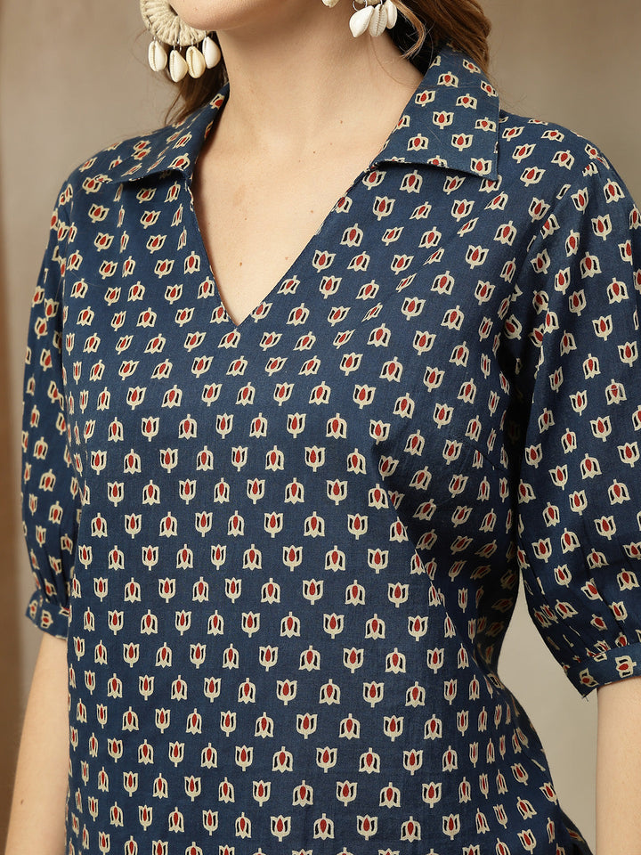 Ethnic Motif Cotton Co-Ord Set