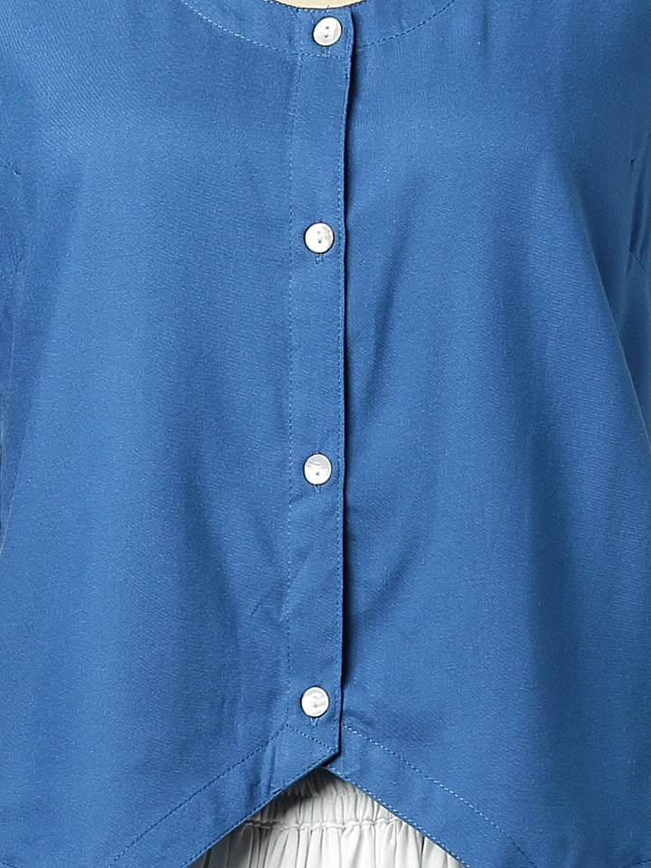 Solid Rayon Co-Ord Set