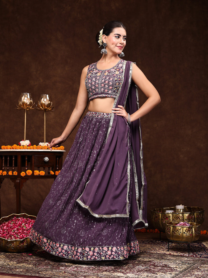 Stylum georgette embroidered lehenga – wholesale manufacturer &amp; exporter from India