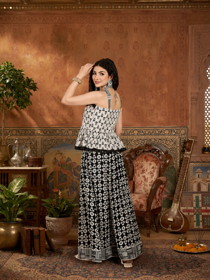 Floral Printed Cotton Co-Ord Set