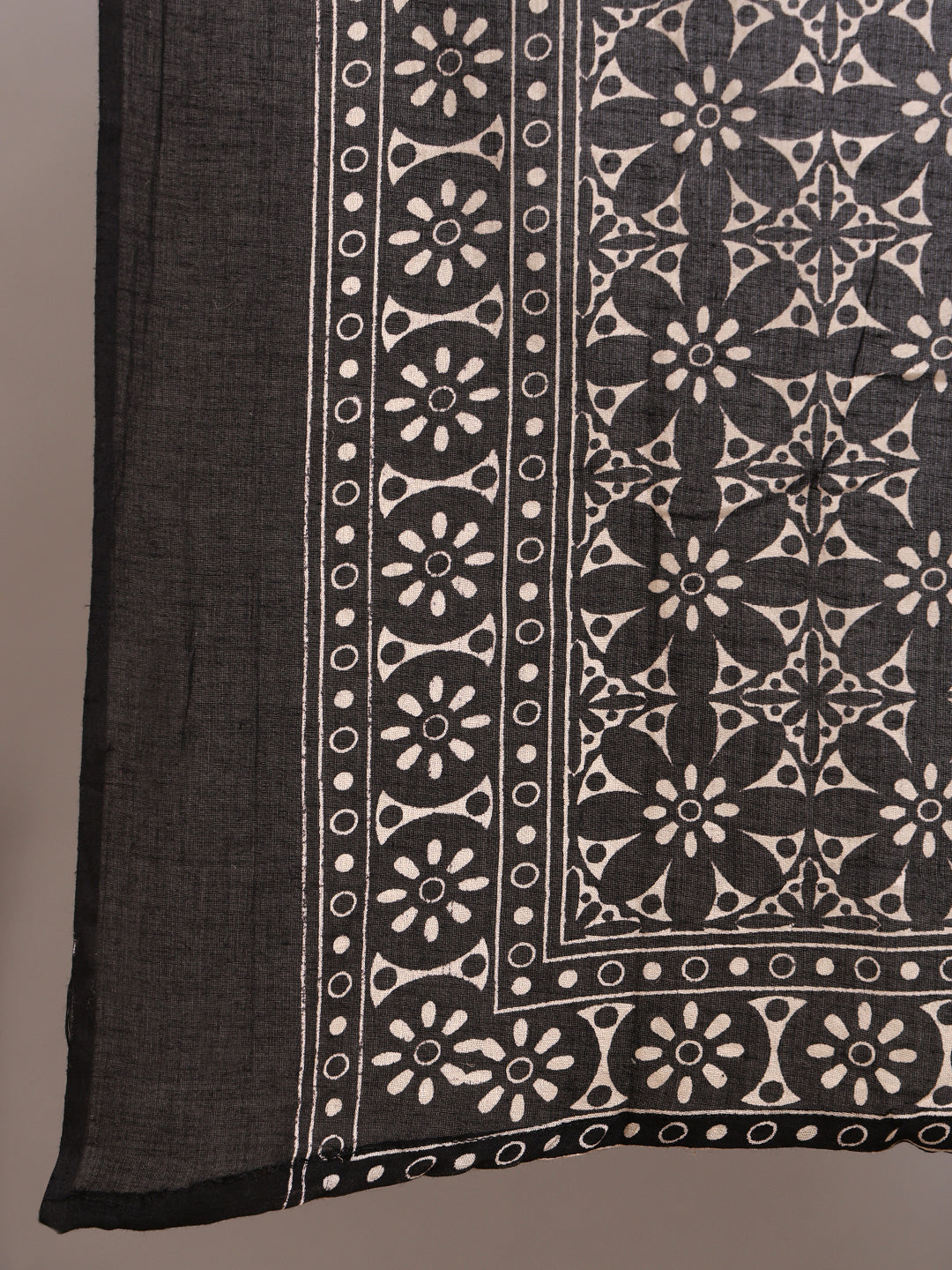 Dyed Pure Cotton Straight Kurta Set With Dupatta