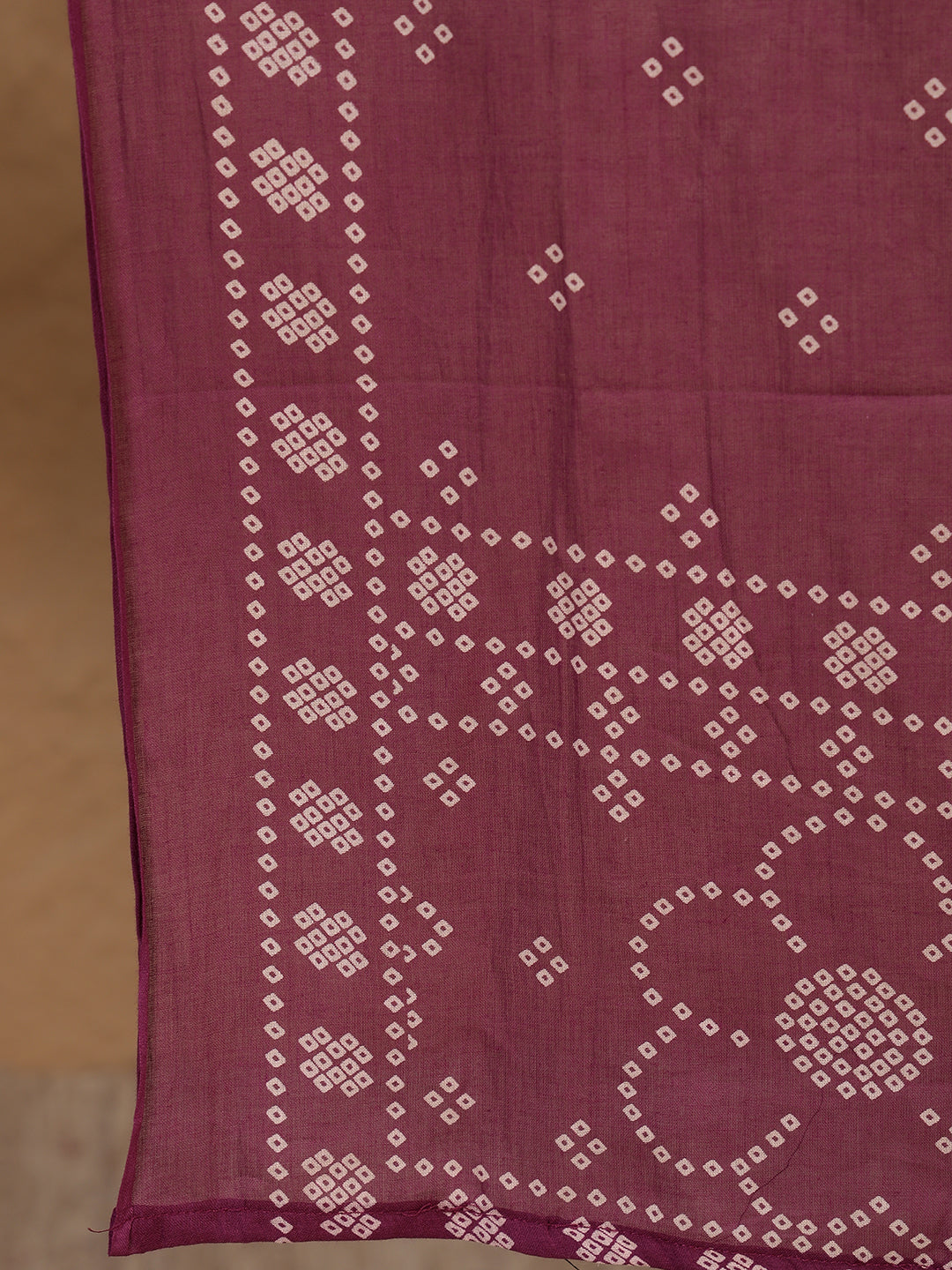 Dyed Pure Cotton Straight Kurta Set With Dupatta