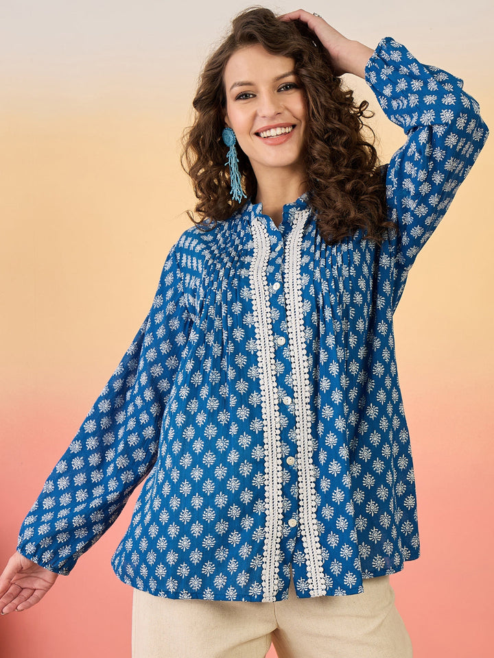 Printed Cotton Top