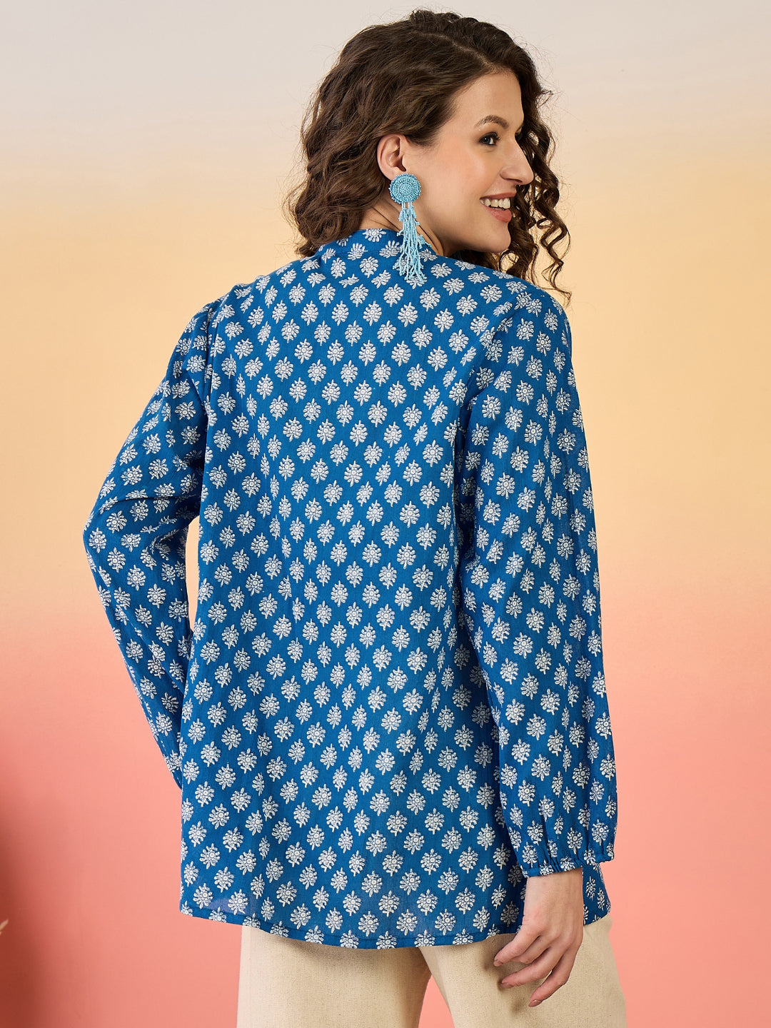 Printed Cotton Top