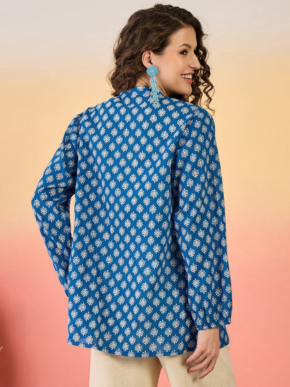 Printed Cotton Top