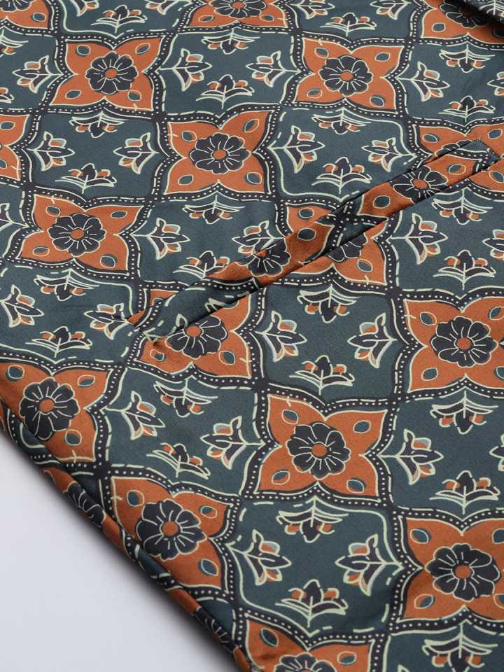 Silk Blend Ethnic Wear Nehru Jacket