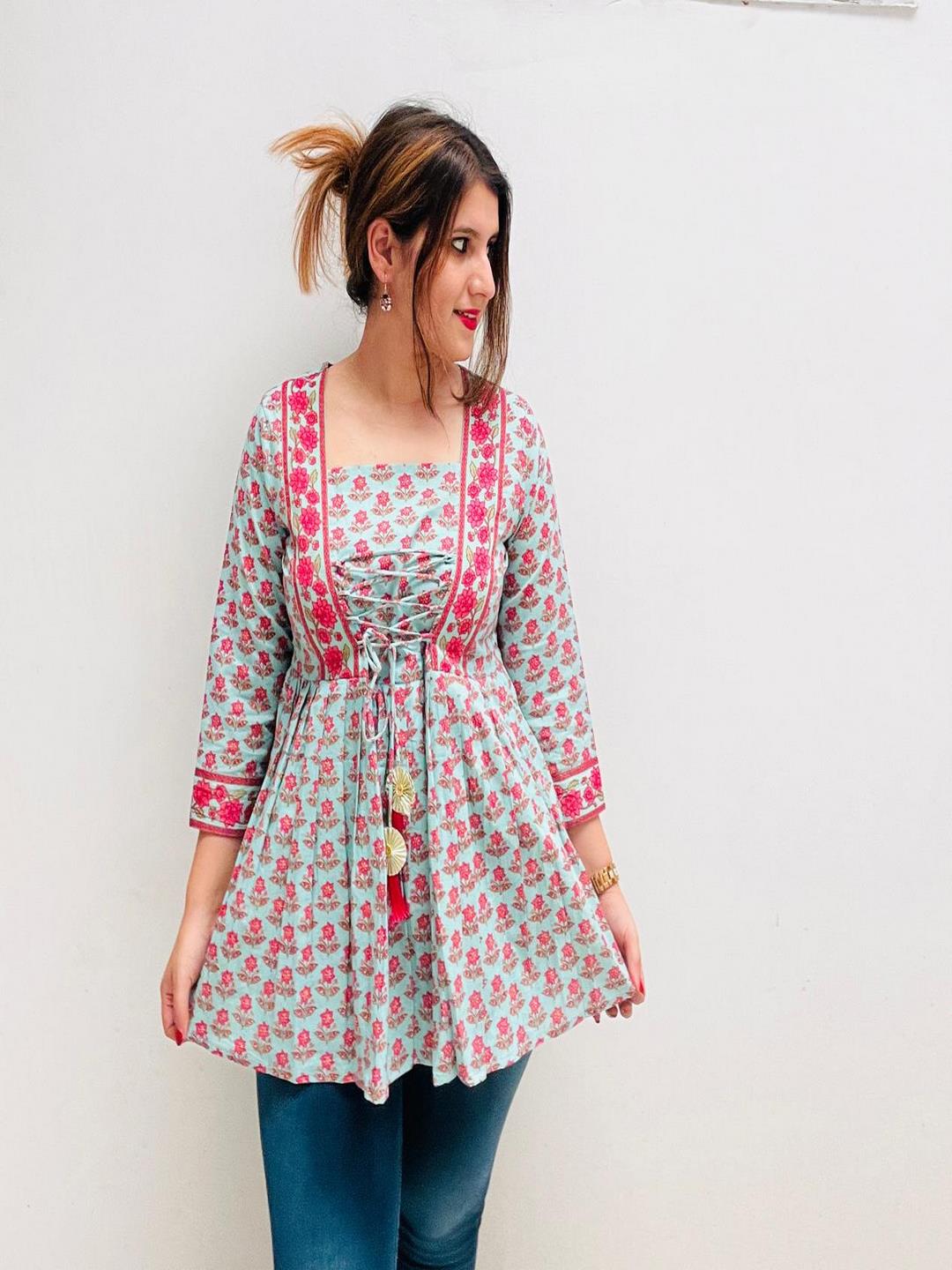 Cotton Printed Top