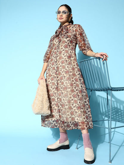 A Line Maxi Dress