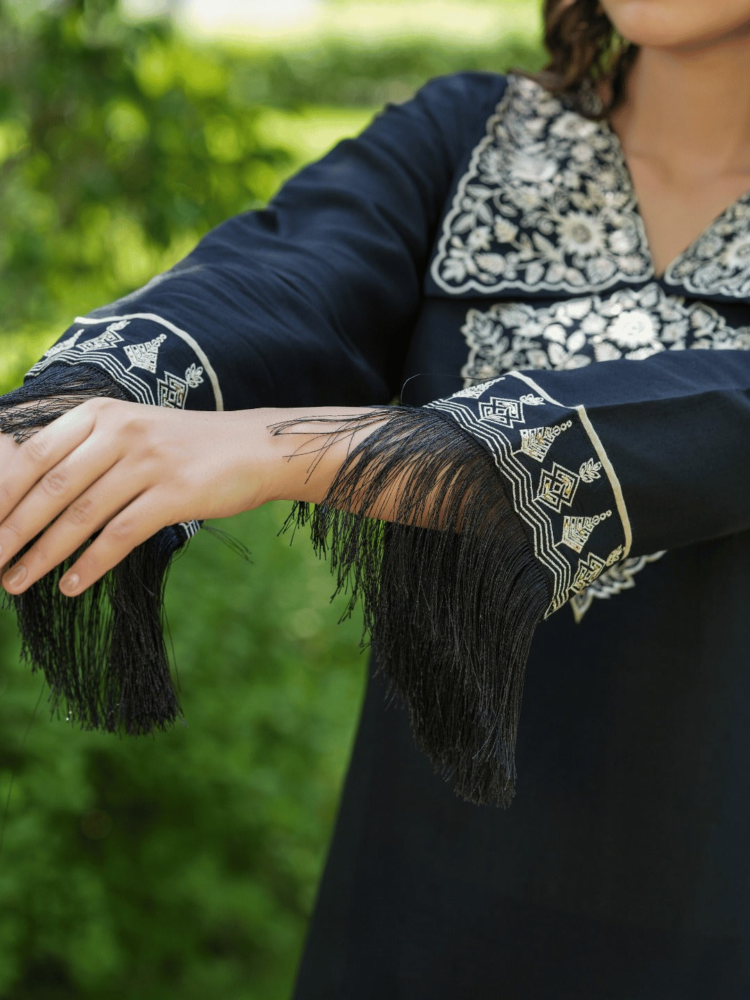 Embroidered Shirt And Trouser Co Ords