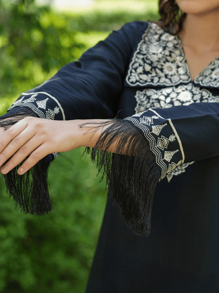 Embroidered Shirt And Trouser Co Ords