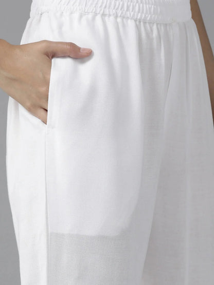 Blue Paisley Printed Dupatta Set