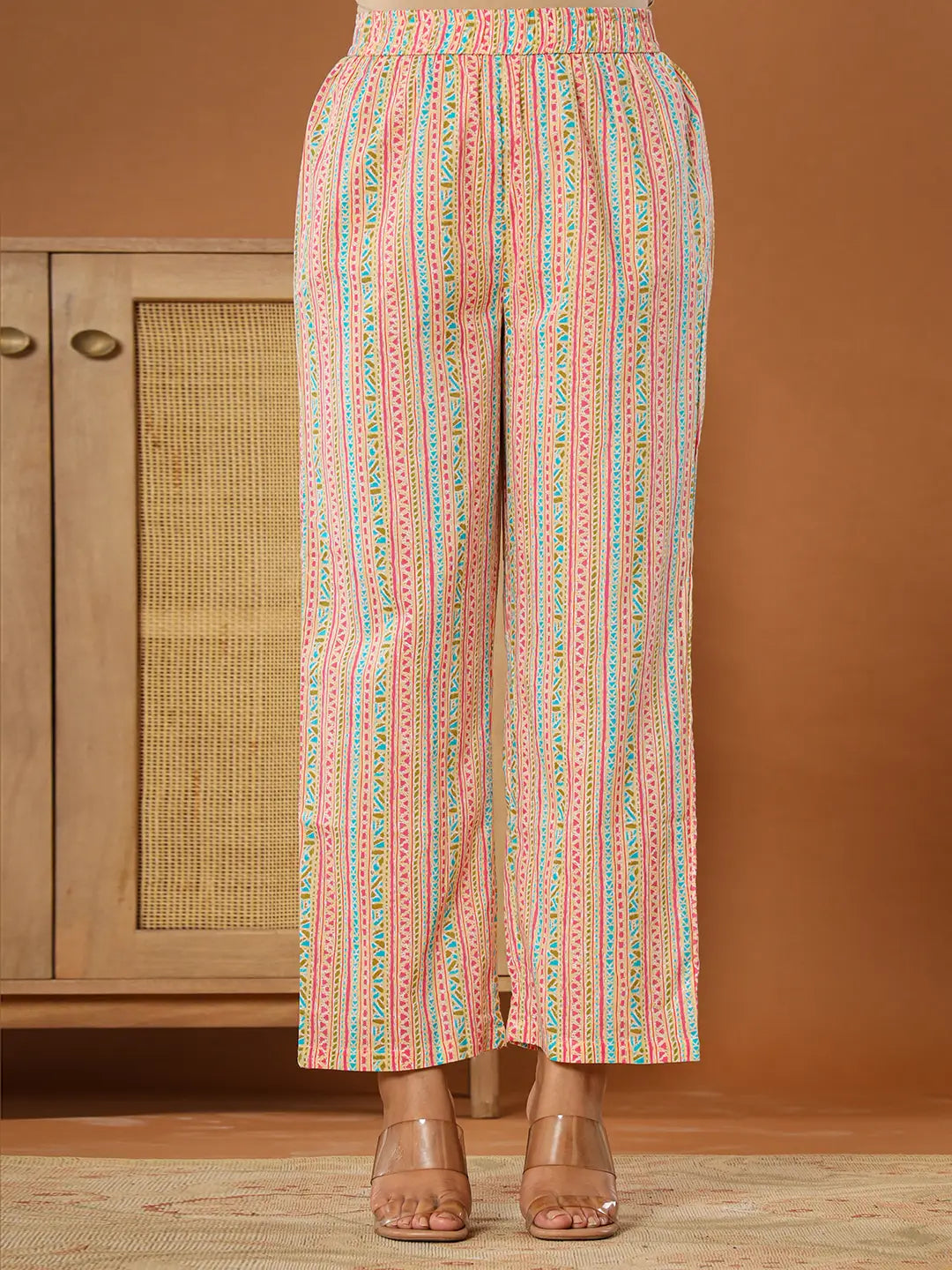 Cotton Yellow Kurta Dupatta Set