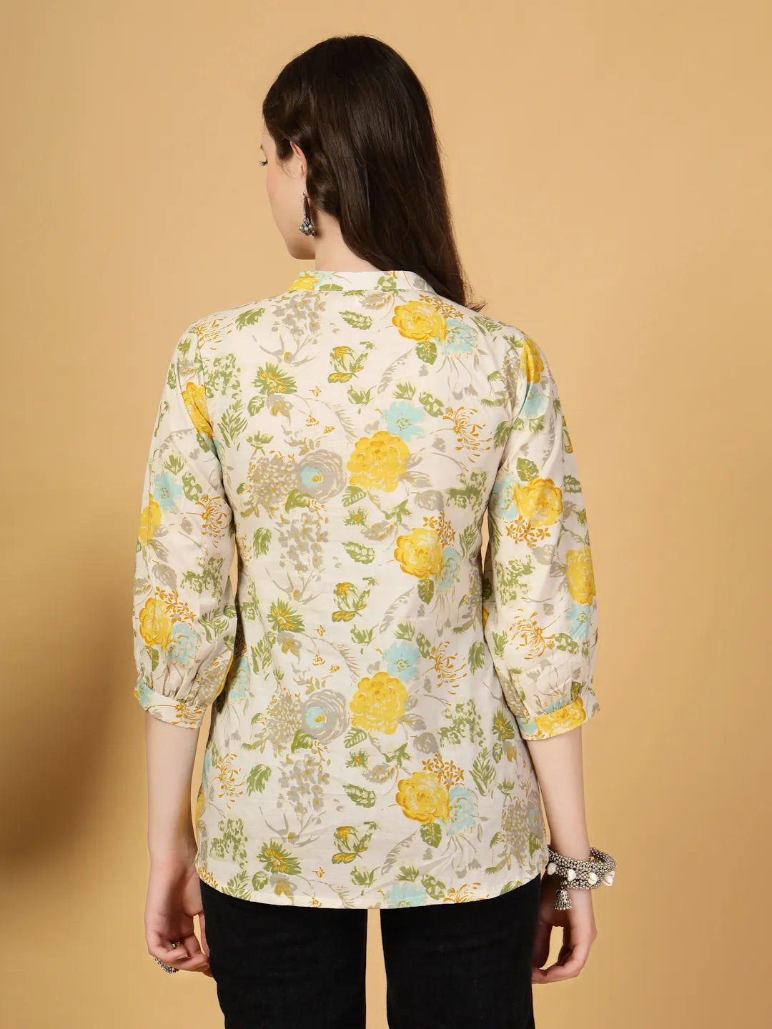 Cream Pure Cotton Top