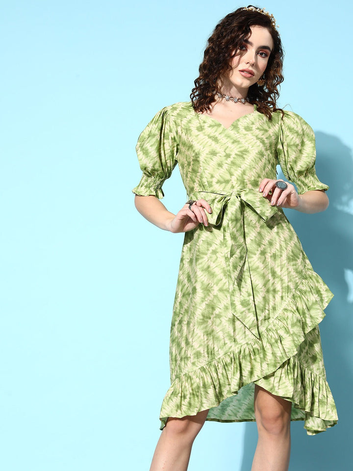 Green  Midi Dress