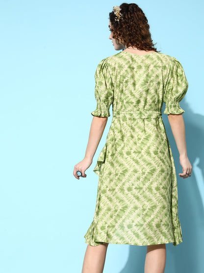 Green  Midi Dress