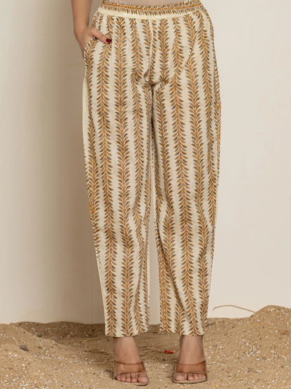 Grey Floral Print Cotton Straight Kurta Dupatta Set