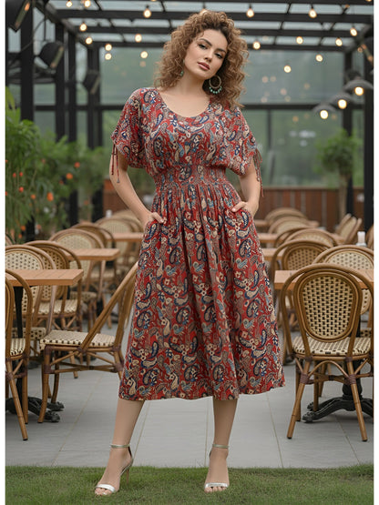 Floral Printed Dress for Women