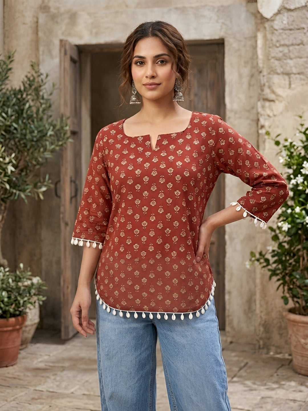 Printed Straight Tunic