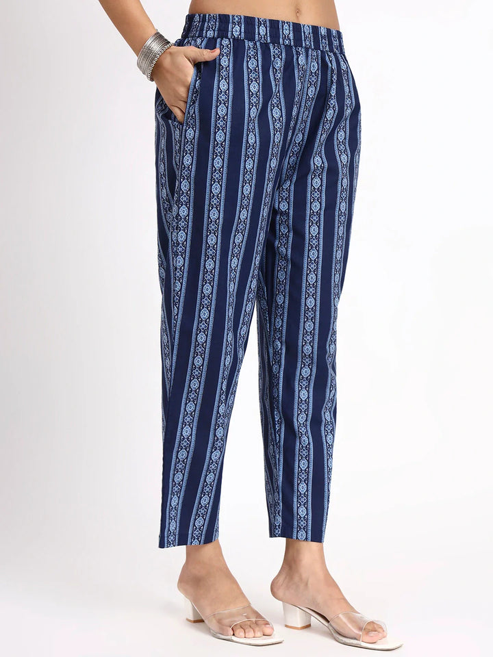 Cotton Straight Kurta Pant Dupatta Set