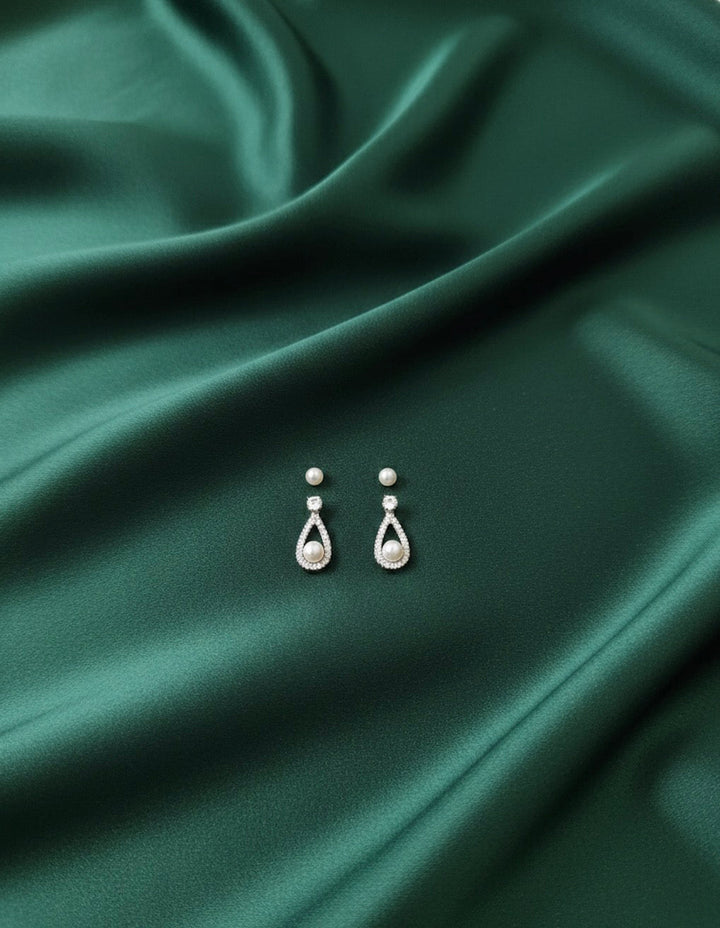 Silver Plated Pack of 2 Lightweight Studs