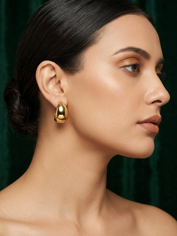 Gold Plated Mini Hoops