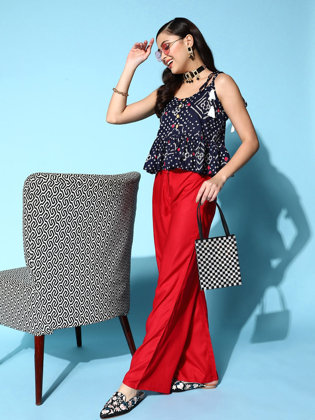 Printed Pure Cotton Top
