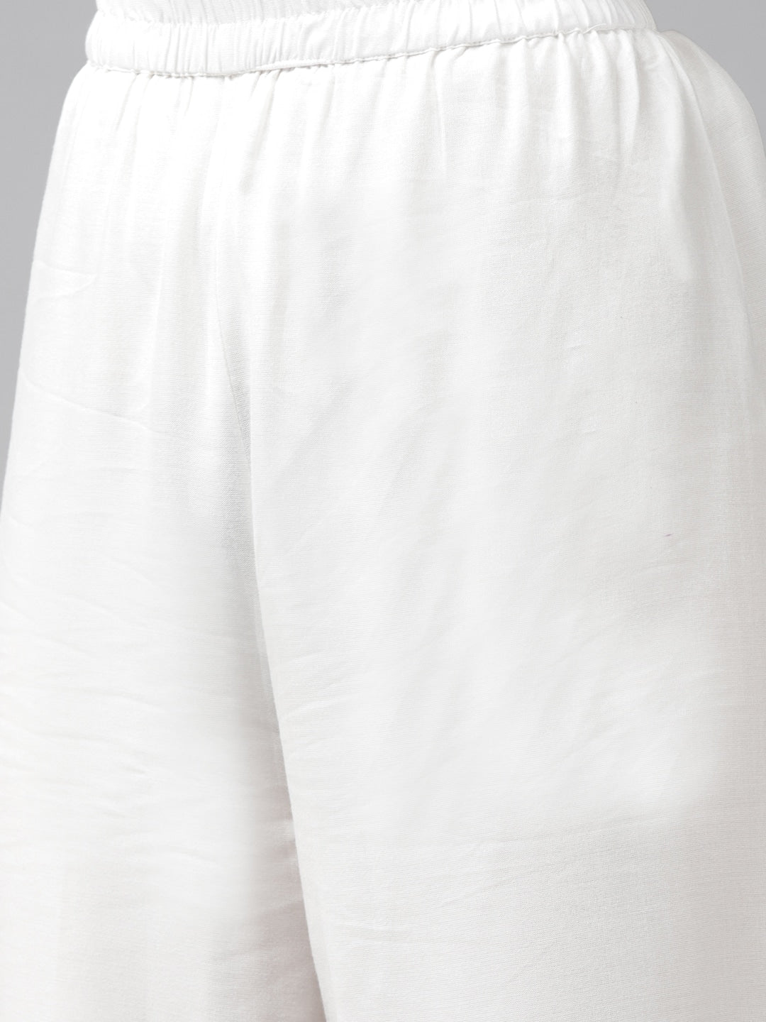 Teal Green & Off-White Printed Dupatta Set