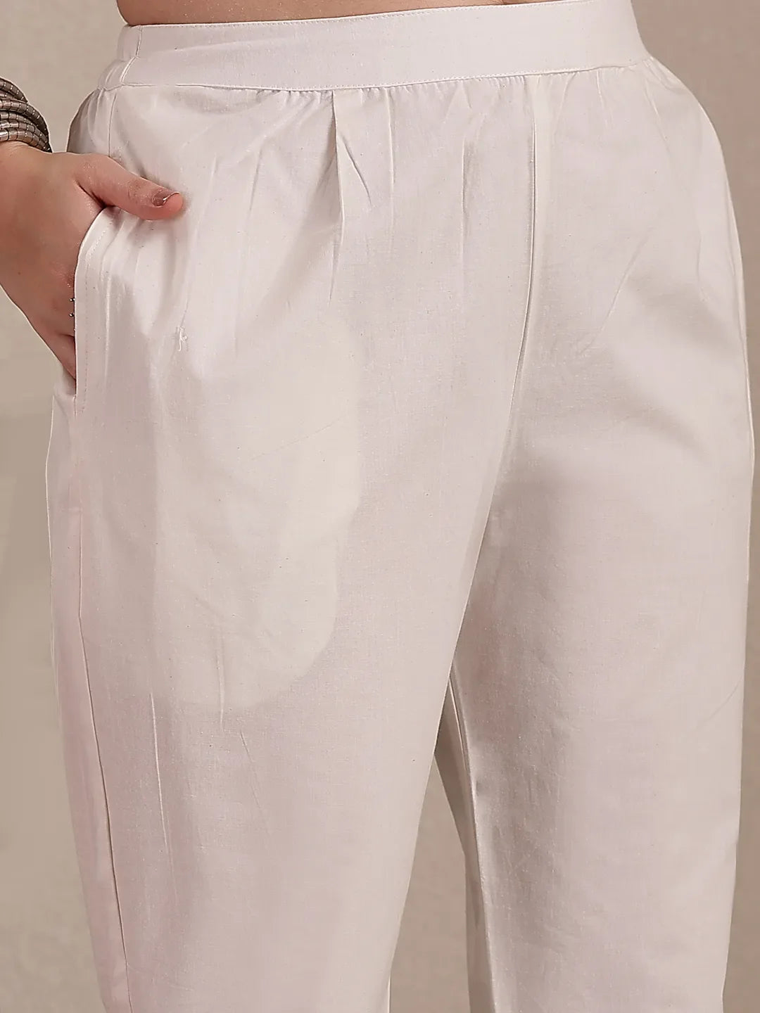 Yellow Premium Cotton Kurta Dupatta Pant Set