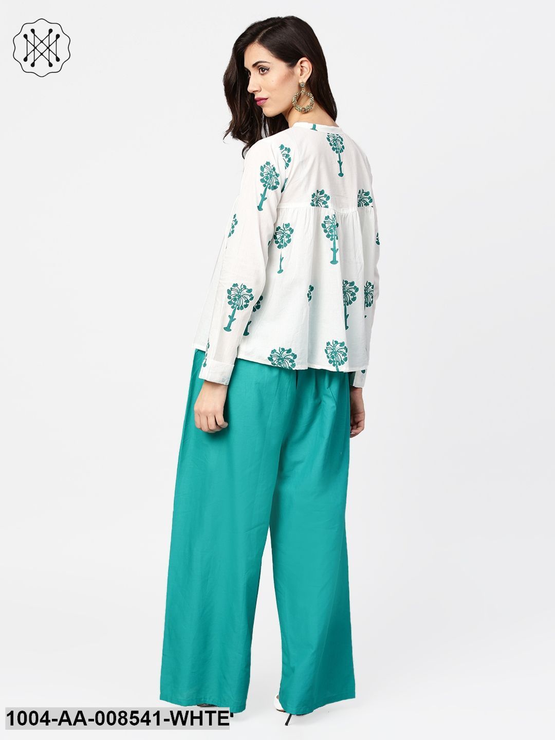 Buy Twenty Dresses by Nykaa Fashion Multicolor Floral Printed Wide Leg Pants  Online