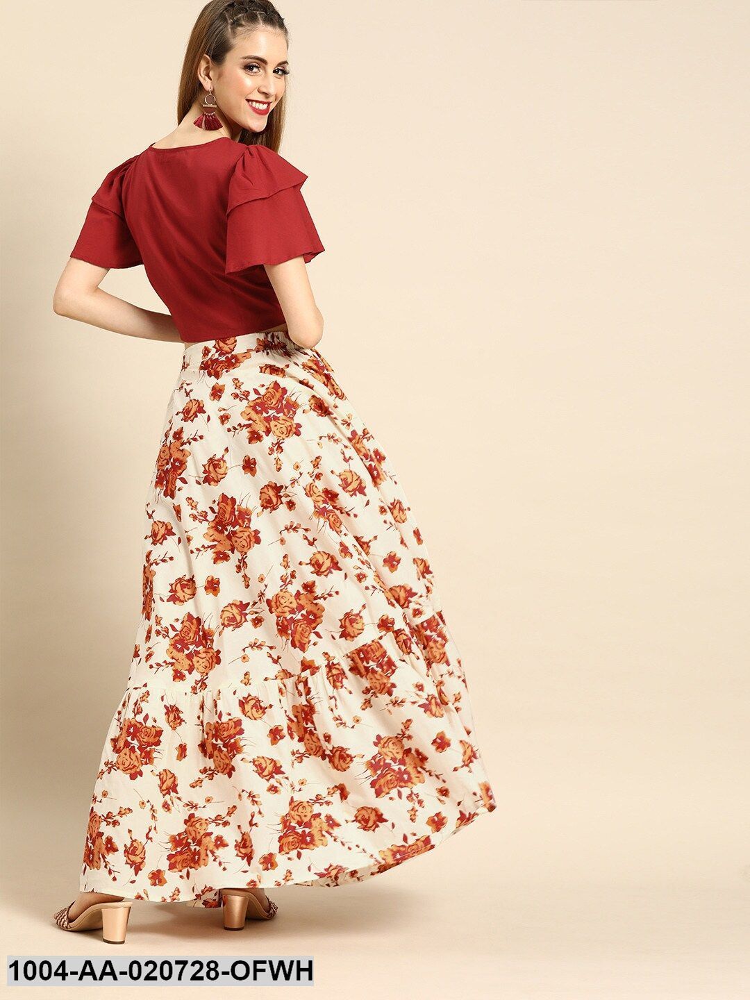 Solid Top with Skirt