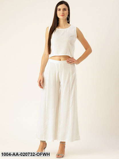 Top with Palazzos & Shrug