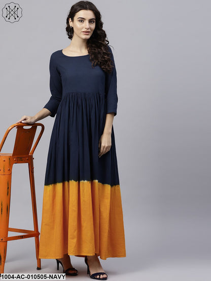 blue and orange ombre dress Front And Center Orange Ombre Maxi Dress Shop the Mint
