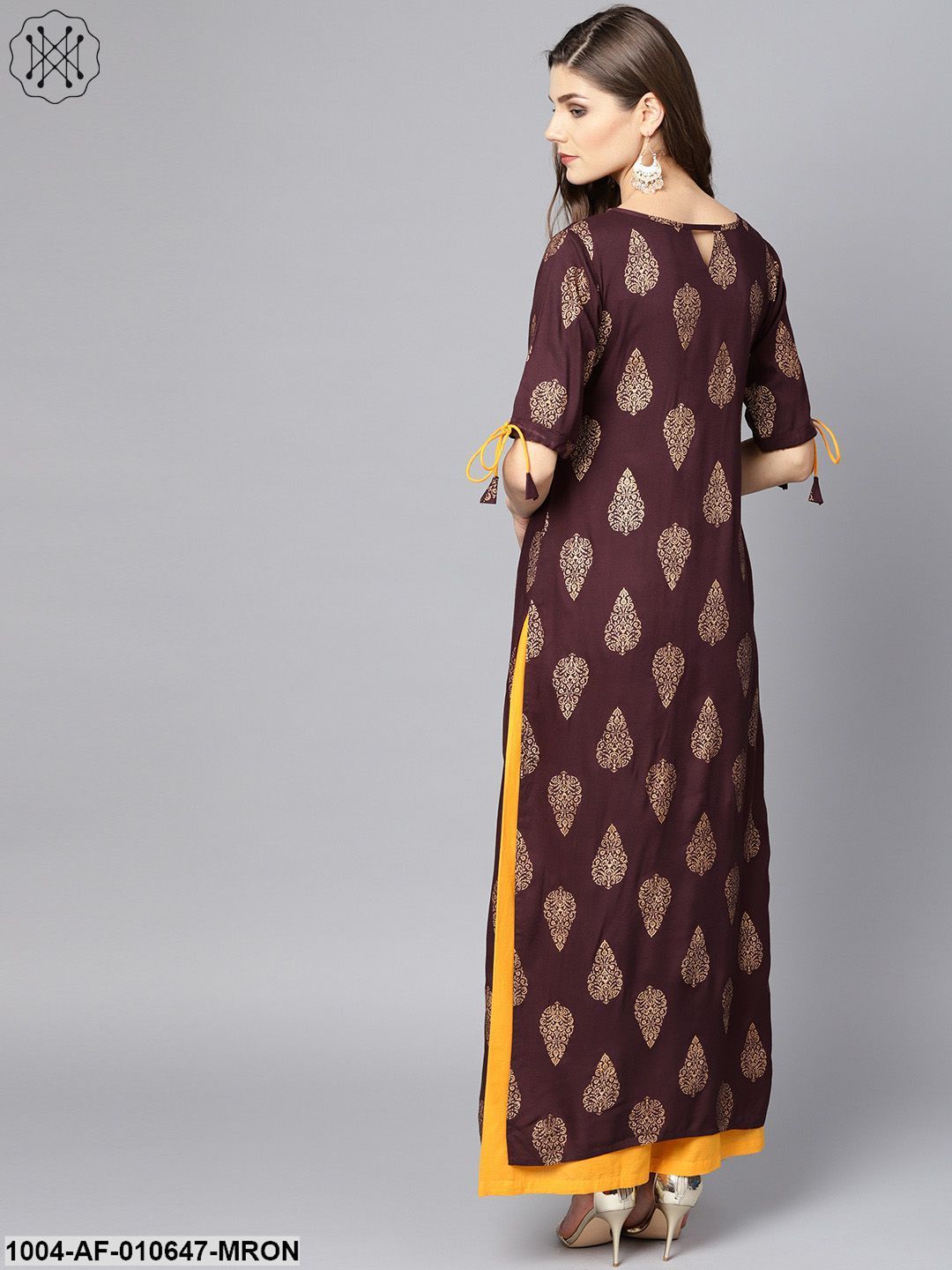 Buy Cheap Indian Black Cotton Printed Palazzo Pant Suit LSTV119313