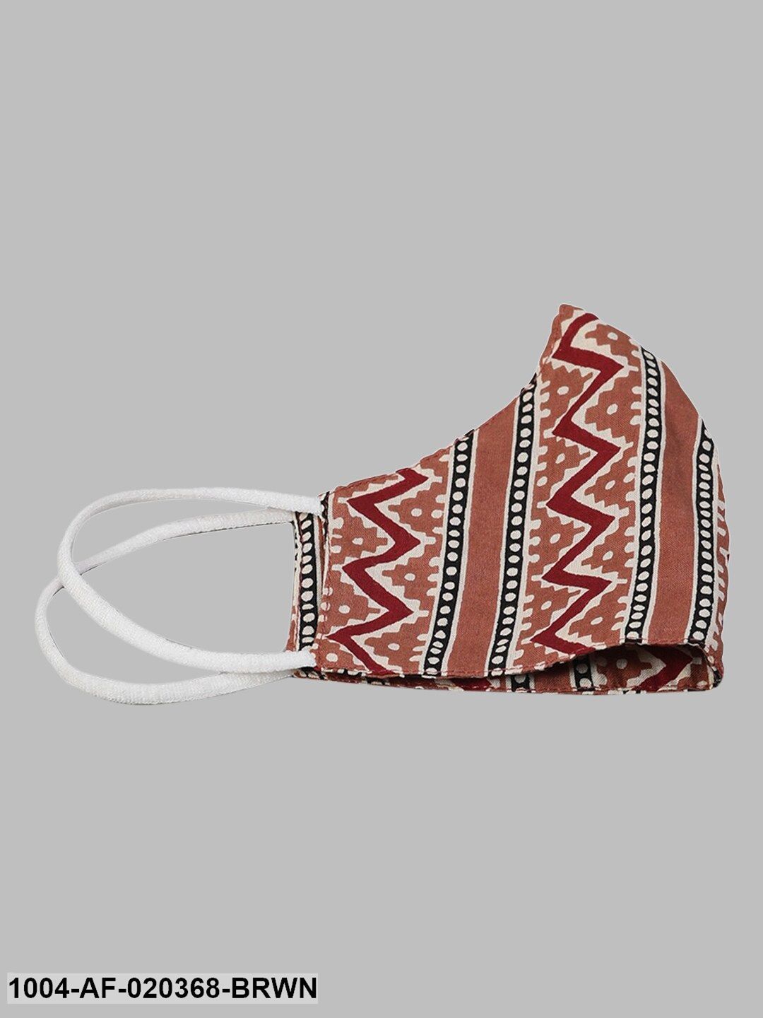 Brown  Black Printed Kurta with Palazzos  Dupatta