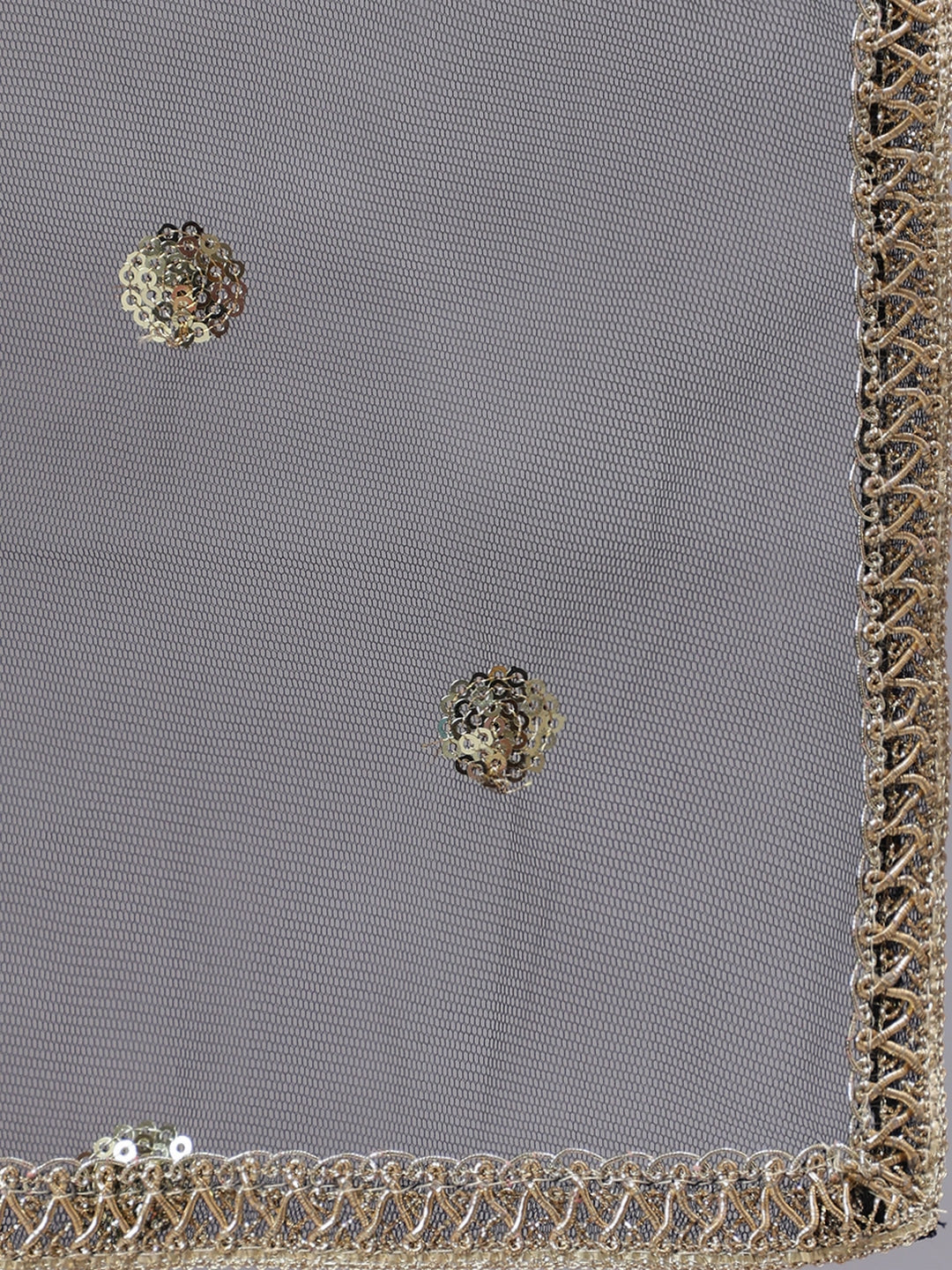 Black Embroidered Straight Kurta With Palazzo And Net Dupatta