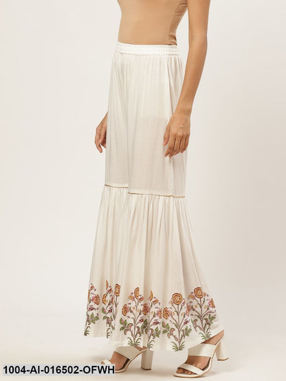 Off-white Falred Sharara