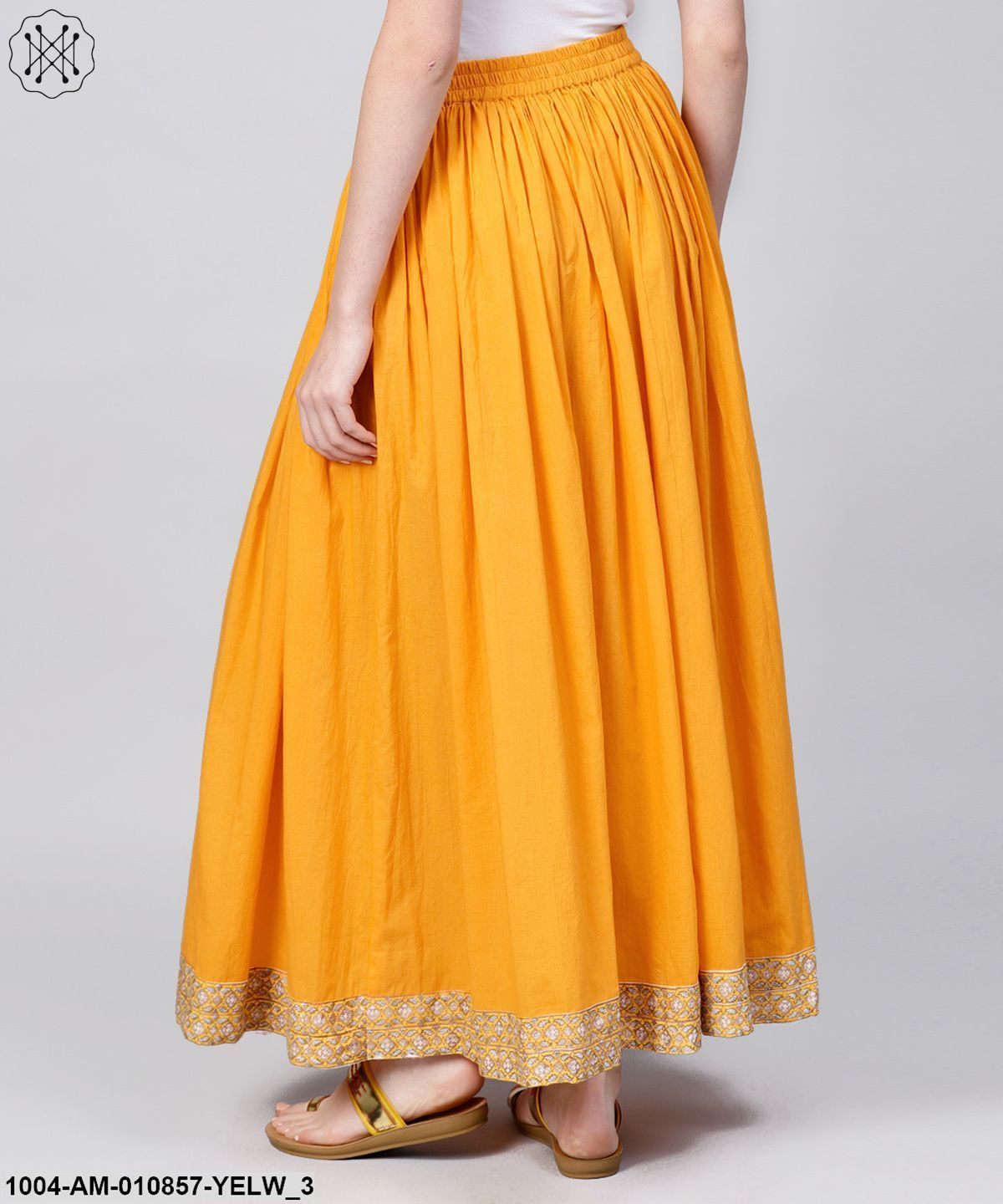 Cotton Flared Skirt