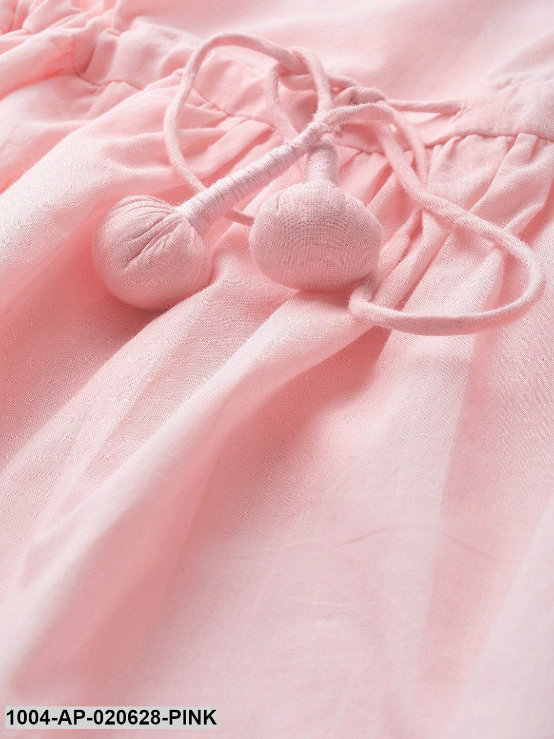 Pink Solid A-Line Top