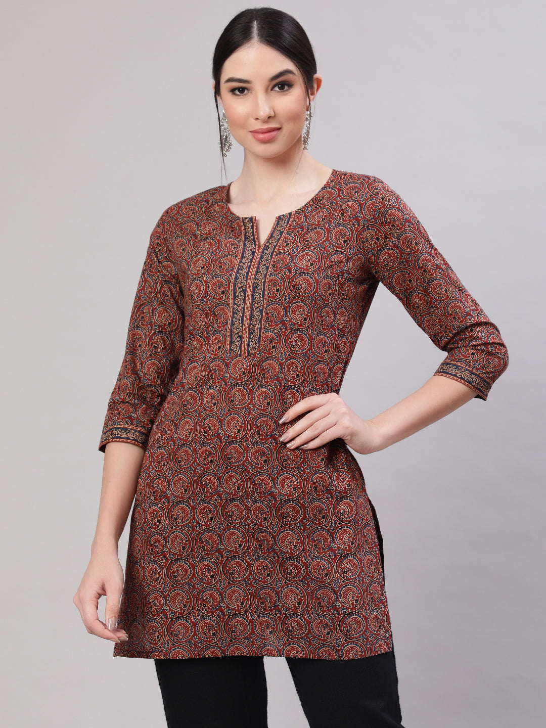 Nayo printed tunic – wholesale manufacturer &amp; exporter from India