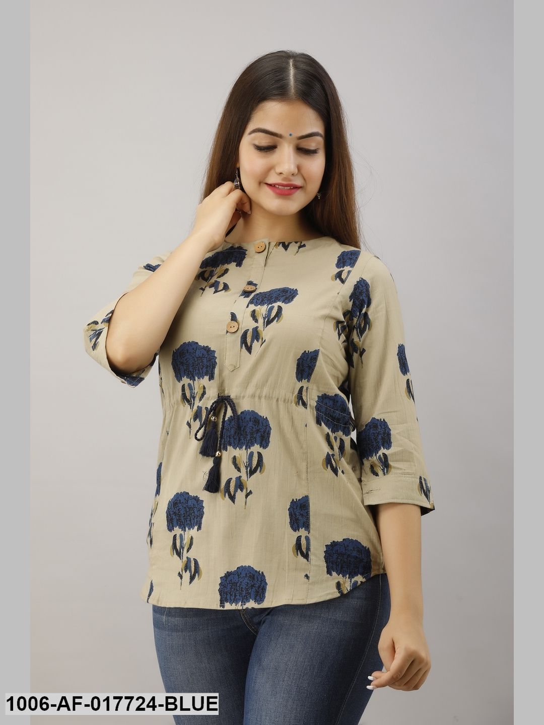 Printed Straight Top