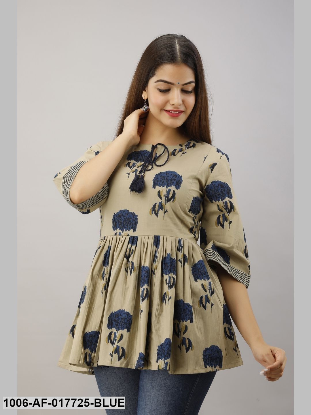 Printed Straight Top