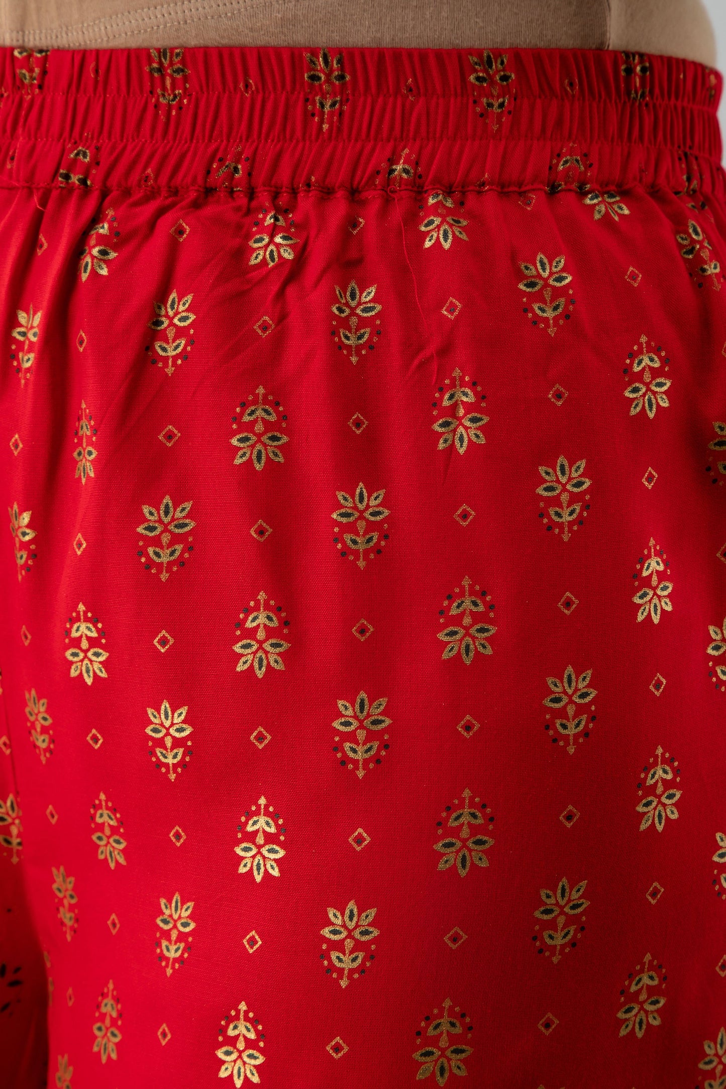 Embroidered Straight Calf Length 3/4 Sleeves Keyhole Neck Rayon Kurta Dupatta Bottom Set