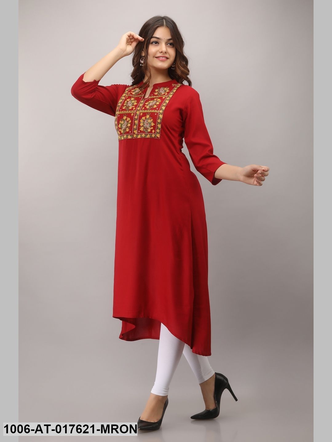 Embroidery Trail Cut Kurta