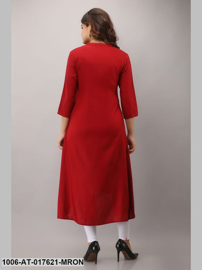 Embroidery Trail Cut Kurta