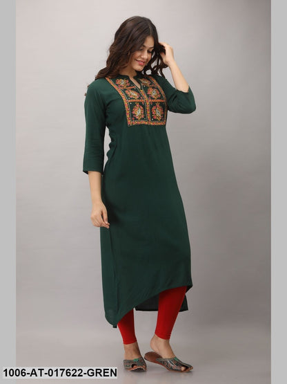 Embroidery Trail Cut Kurta