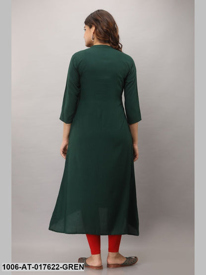 Embroidery Trail Cut Kurta