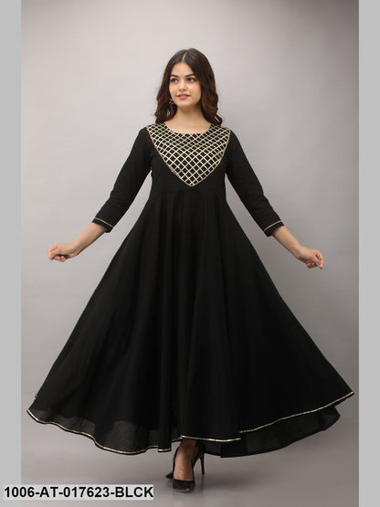 Gota Flared Kurta